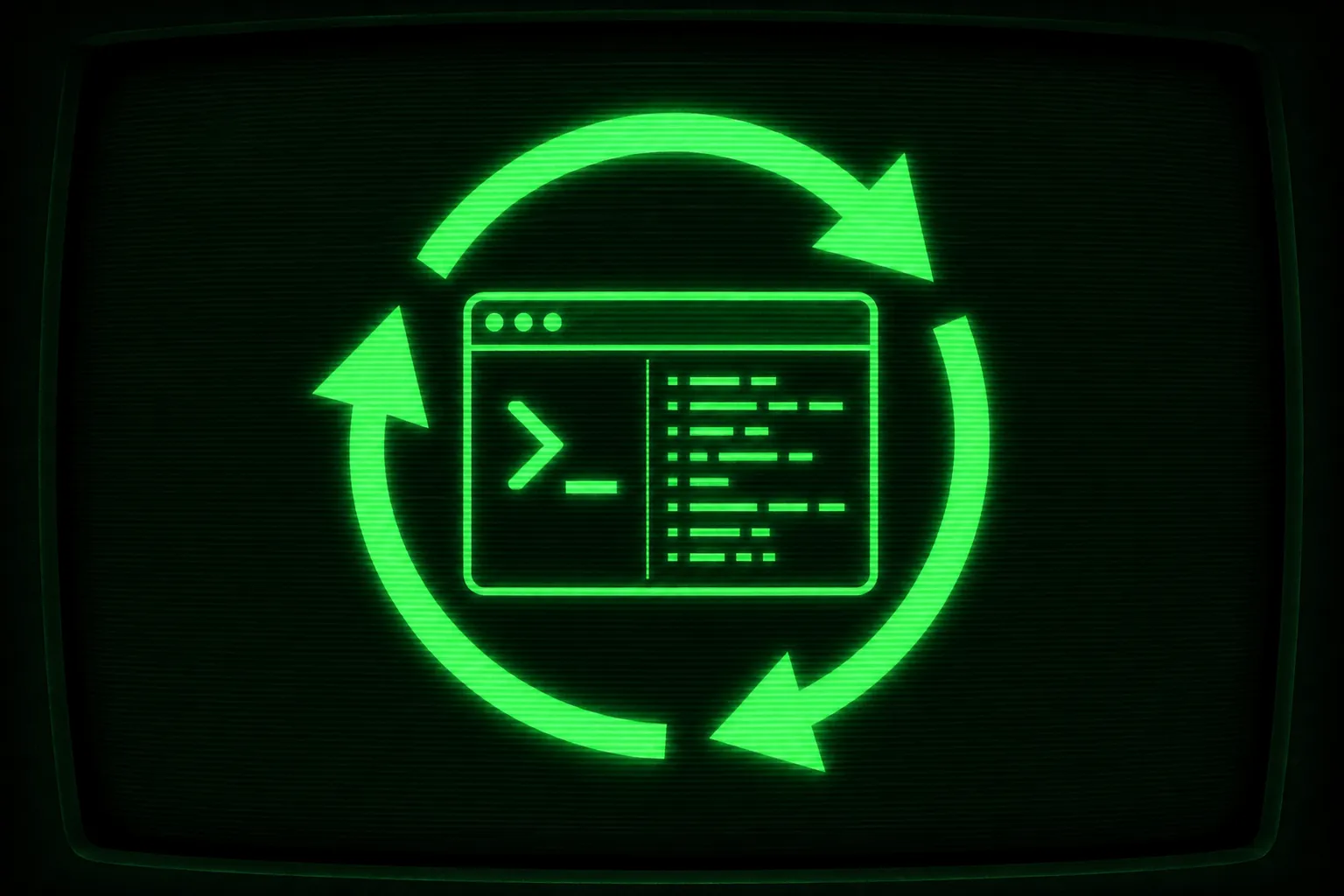 Terminal running Claude Code in an autonomous Ralph loop with a fresh context per iteration